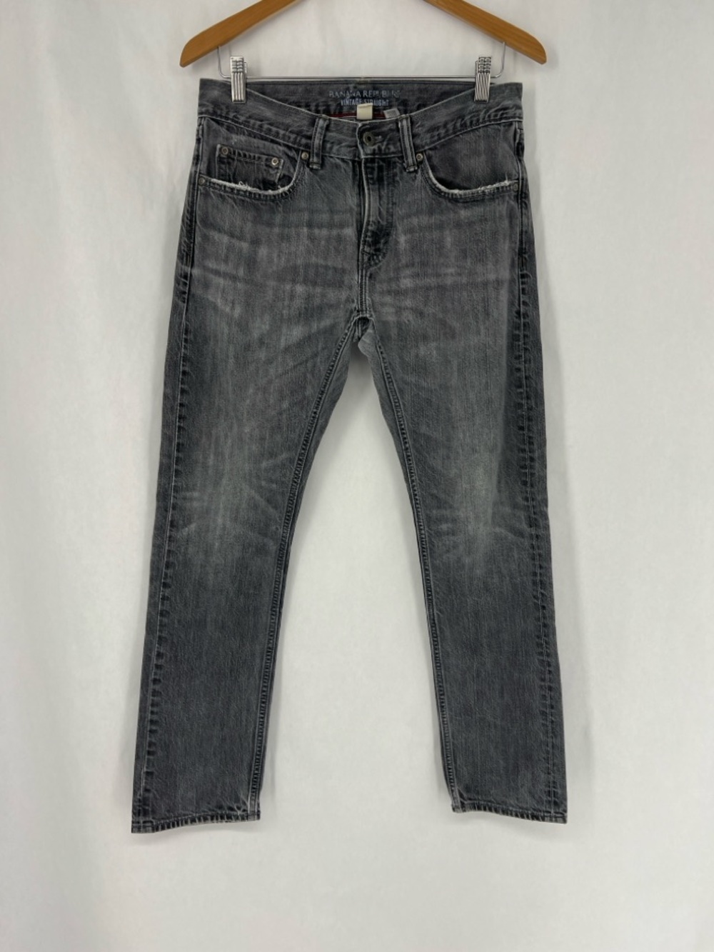 Banana Republic Gray Men's Vintage Straight Jeans